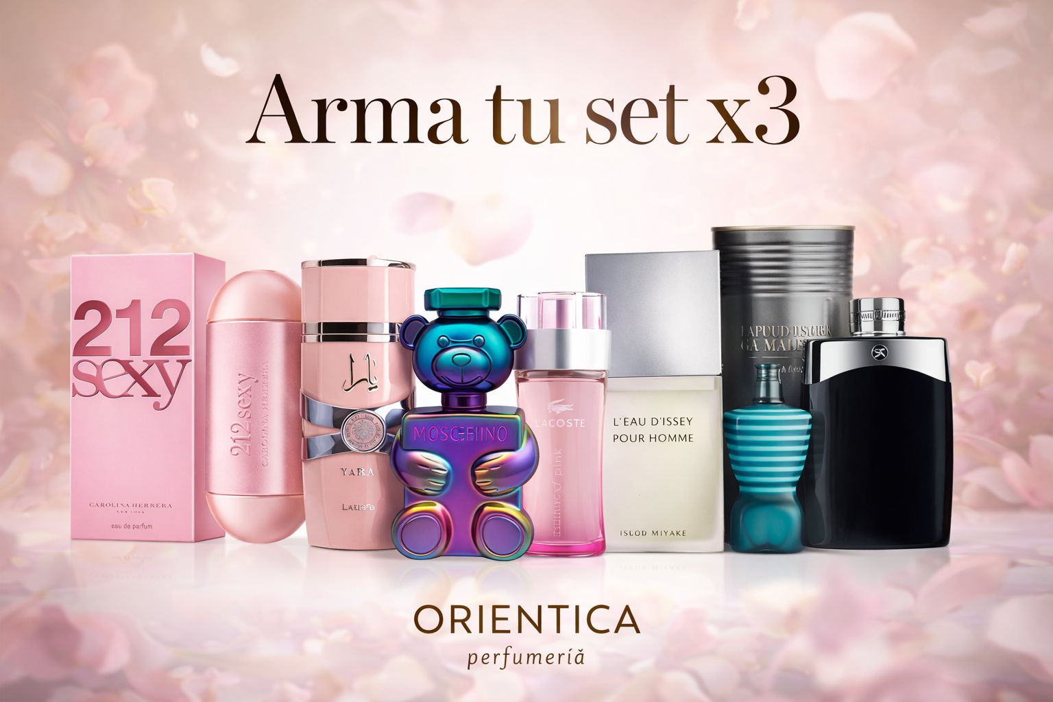ARMA TU SET X3 HOMBRE-MUJER